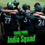 Pakistan Squad and Time Table of ICC Champions Trophy 2025