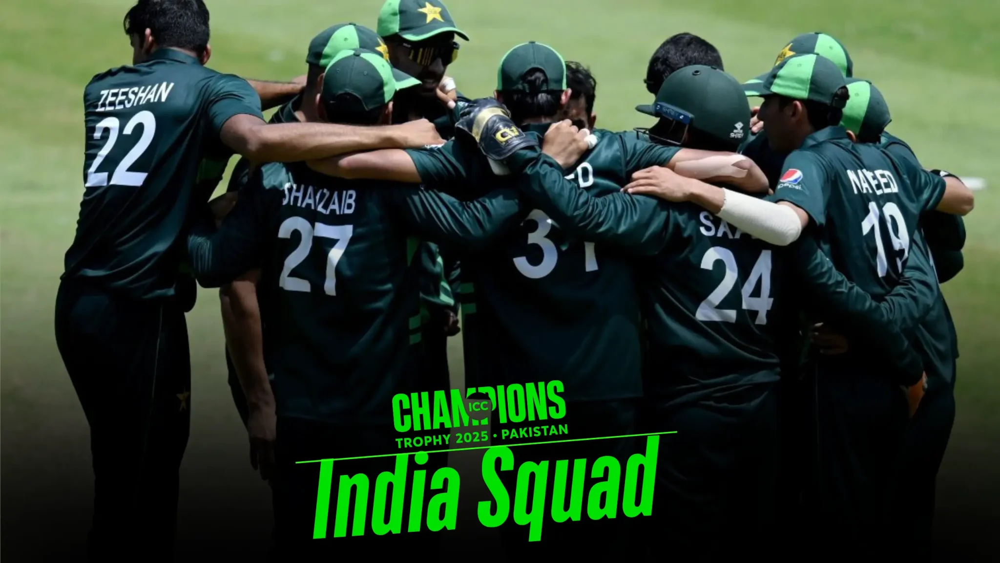 Pakistan Squad and Time Table of ICC Champions Trophy 2025