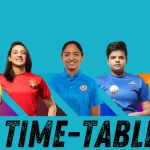 WPL 2025 Time Table in PDF (Schedule)
