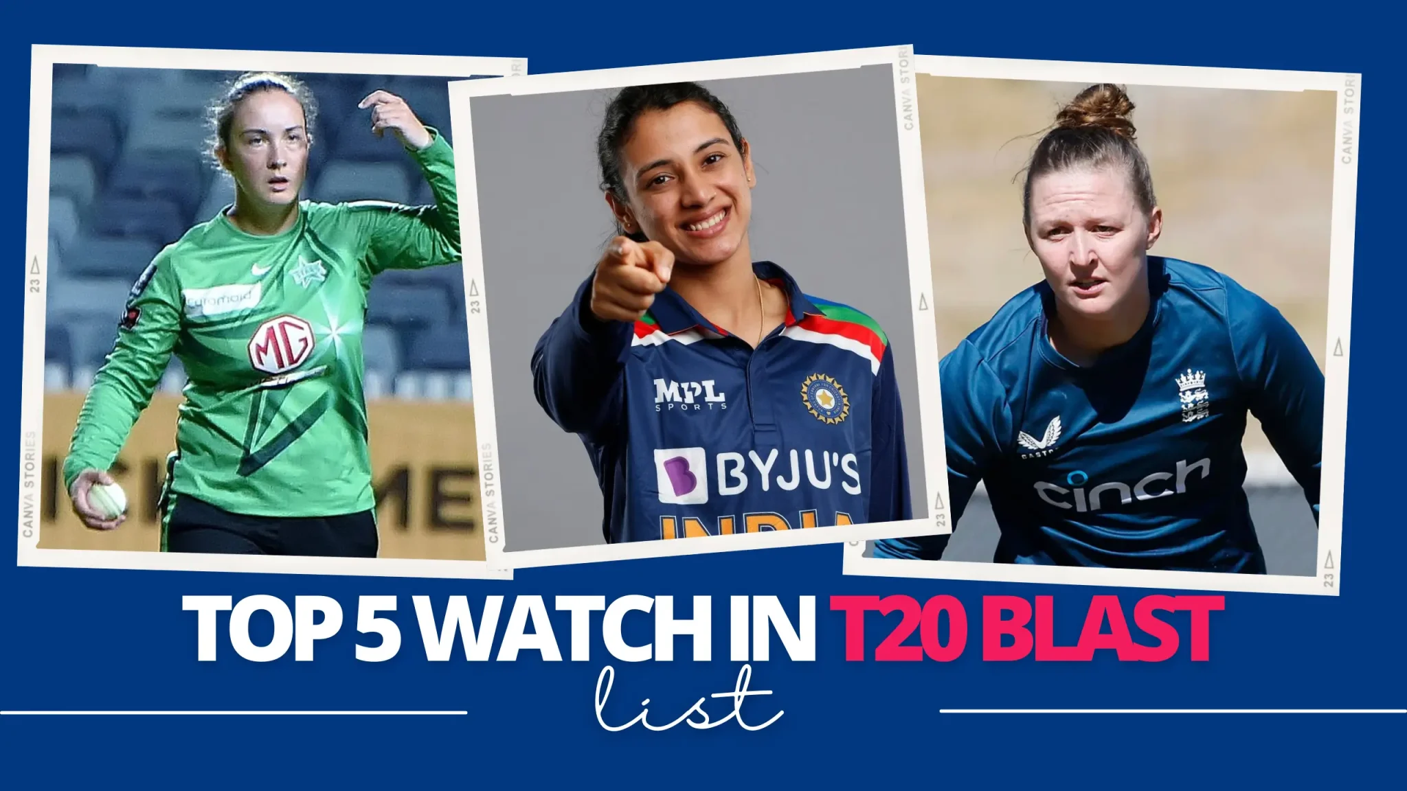 Top 5 Players to Watch in Women's Twenty20 Blast 2025