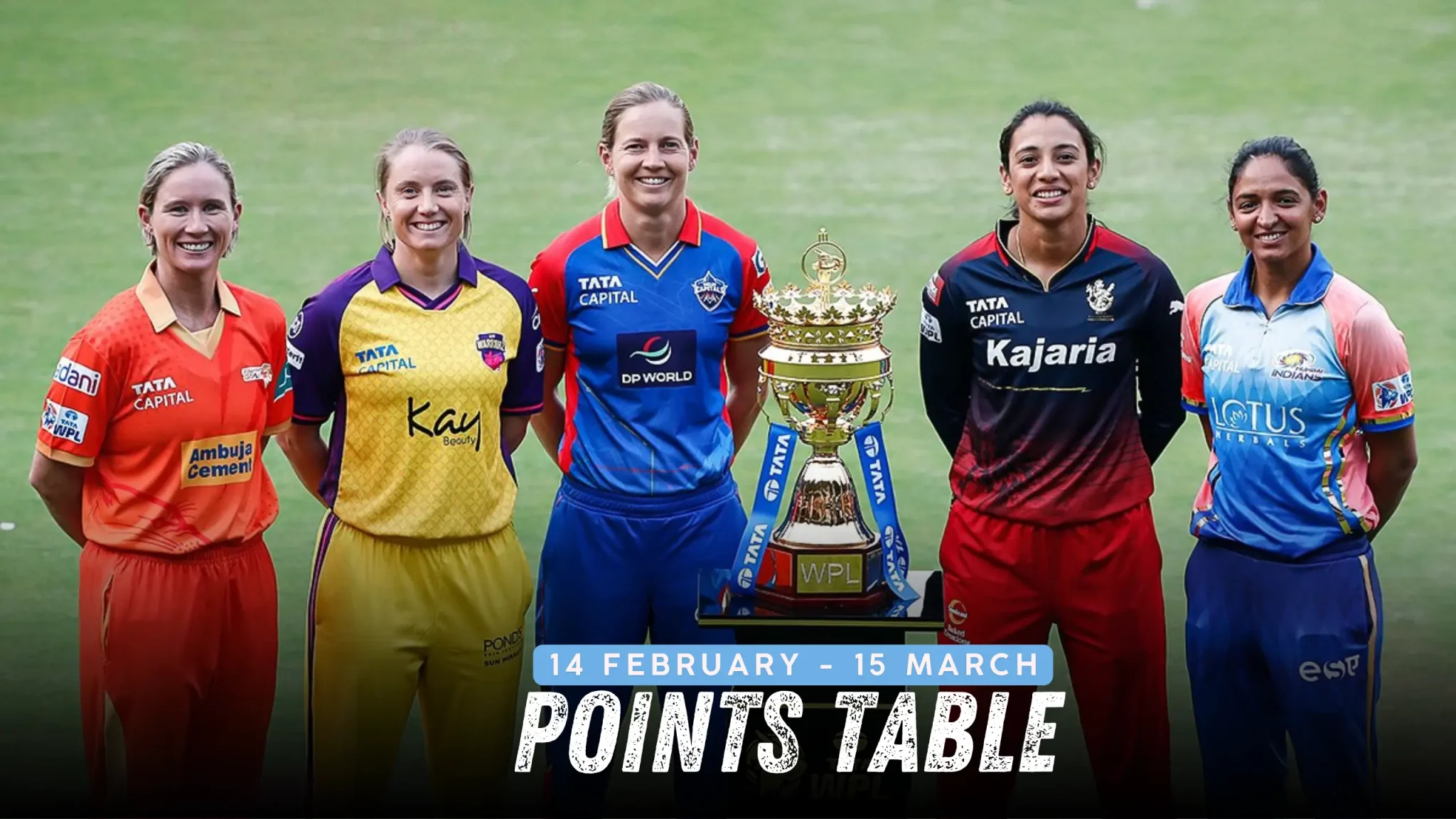 Women's Premier League 2024 Points Table - Current Standings, Top Teams & Results
