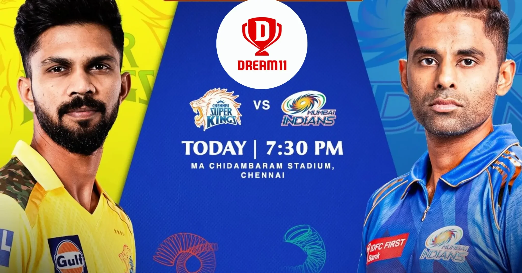 CSK vs MI Dream11 Prediction for IPL 3rd Match: Fantasy Cricket Tips, Best Picks & Captain Choices