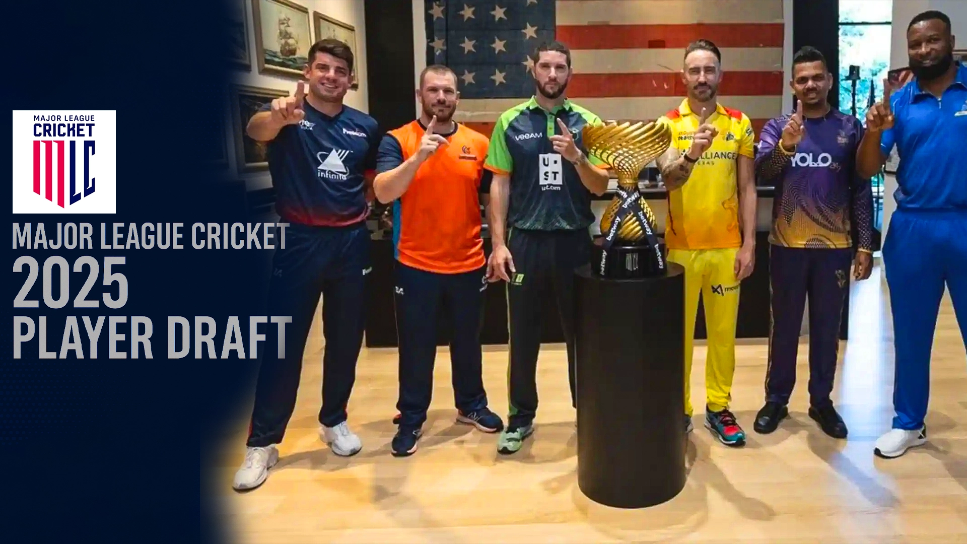 Major League Cricket (MLC) 2025 Player Draft: Full List of Picks, Retentions & Big Surprises
