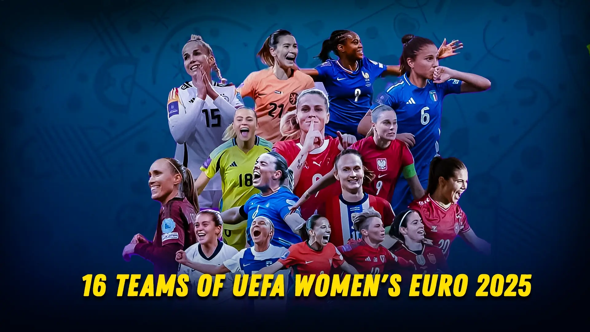 UEFA Women's Euro 2025 teams rankings