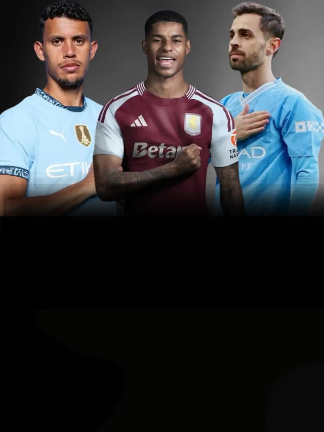 Top 10 Players from Man City vs Aston Villa