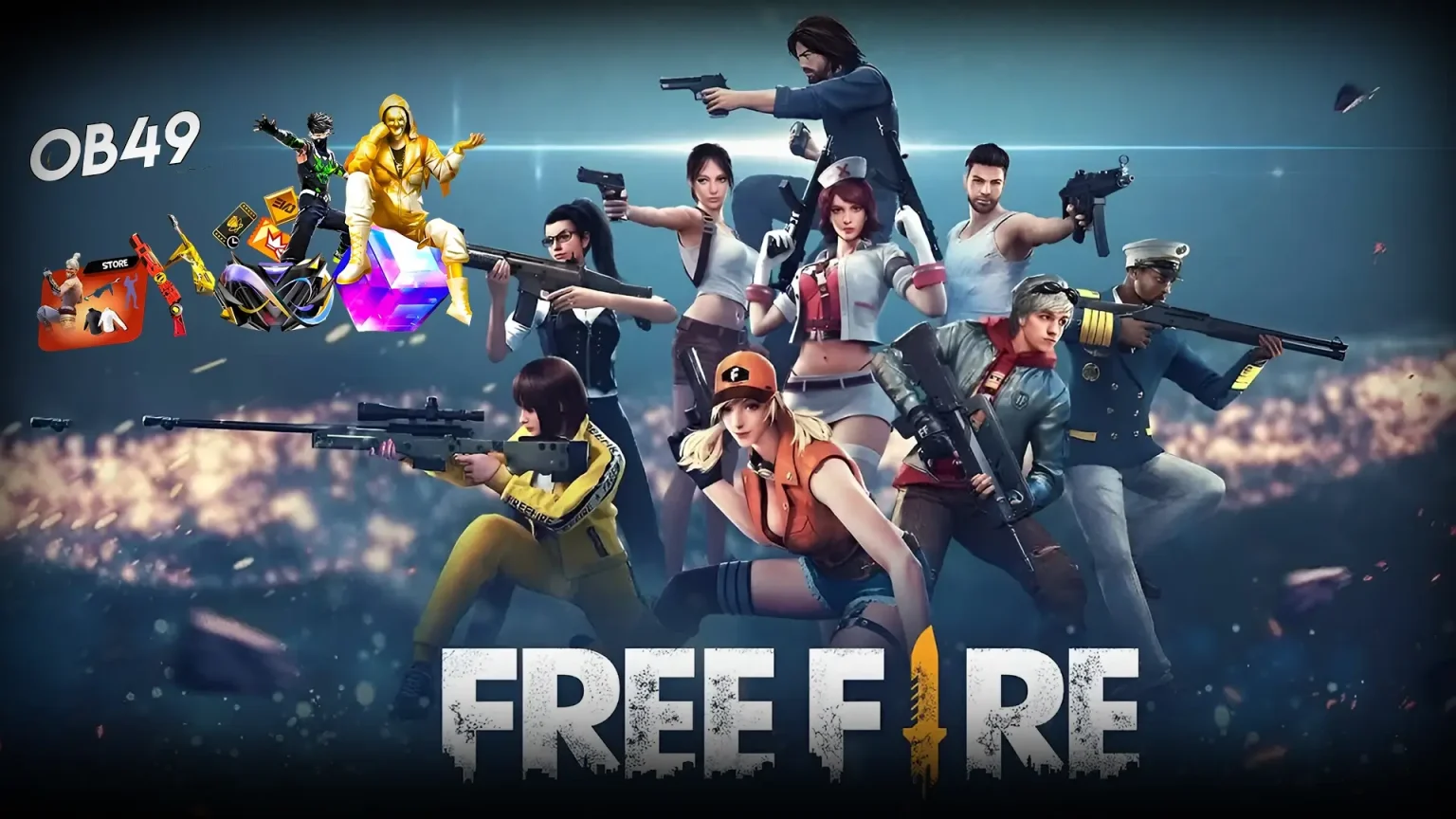 Free Fire MAX OB49 Update News, APK Download Guide, New Map, and redeem codes all you need to know