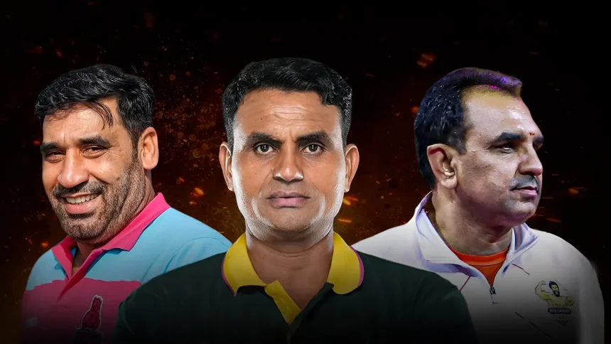 PKL 2025: Meet the Head Coaches of All 12 Teams Before Season 12 Player Auction