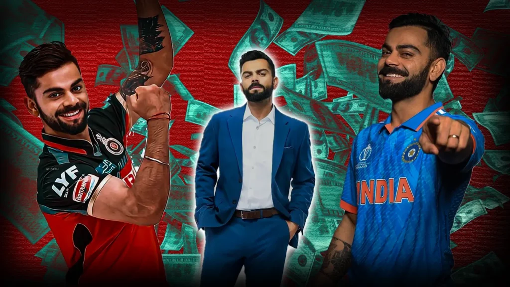 kohli's Annual endorsement salary 
