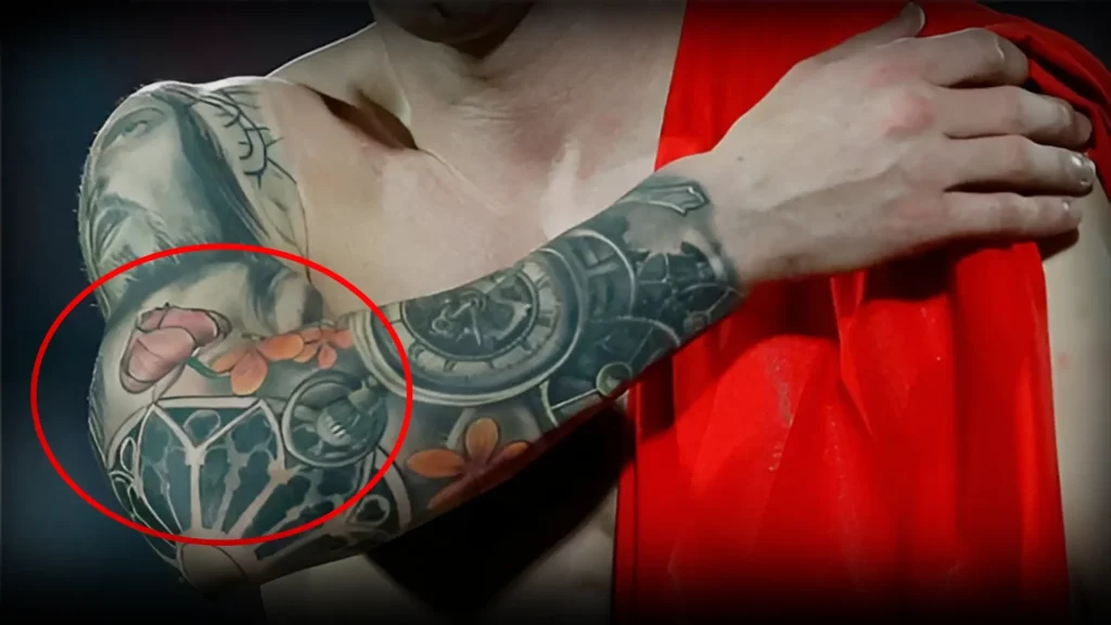 Lotus Tattoo is one of the tattoos on Lionel Messi’s Body