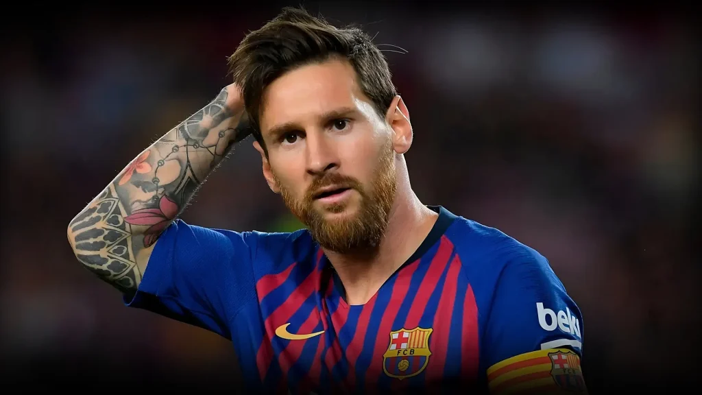 Rose Window is one of the tattoos on Lionel Messi’s Body