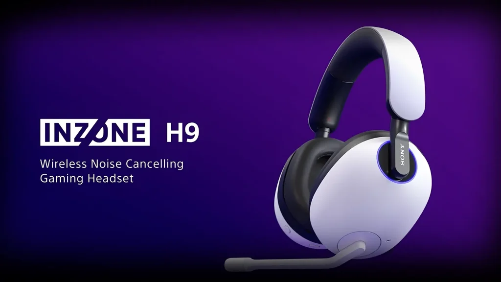 Sony INZONE H9 is one of Top 10 Wireless Gaming Headsets that Provide the Longest Battery