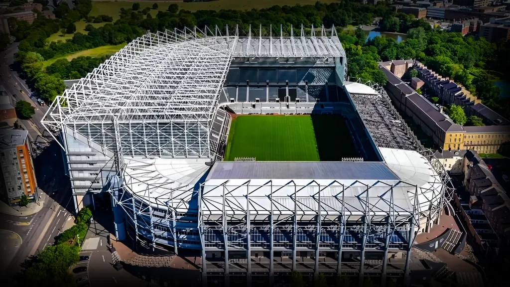 St James Park (Newcastle United) is one of the Best Stadiums for Football Fans