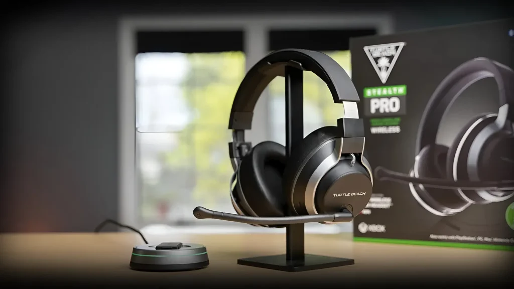 Turtle Beach Stealth Pro Wireless is one of Top 10 Wireless Gaming Headsets that Provide the Longest Battery