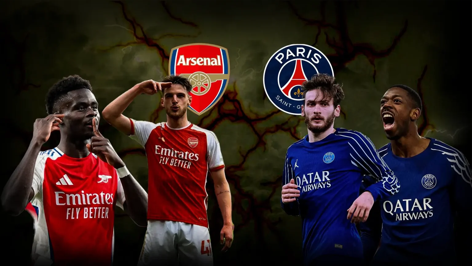 Where to watch Paris Saint-Germain vs Arsenal - UEFA Champions League Semi-final Teams news, Injury updates, Expected XI, Key Players & Predictions