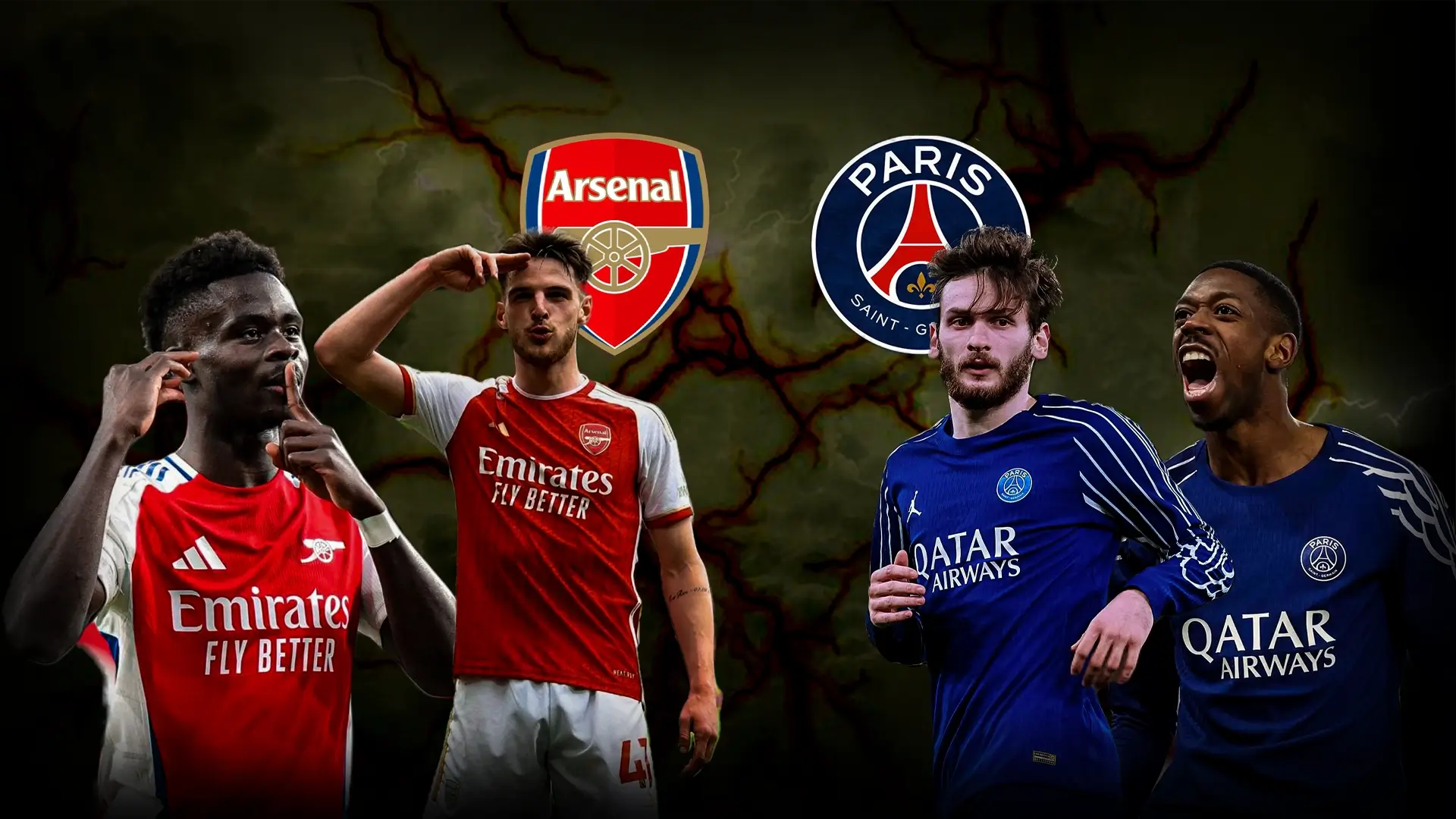 Where to watch Paris Saint-Germain vs Arsenal - UEFA Champions League Semi-final Teams news, Injury updates, Expected XI, Key Players & Predictions