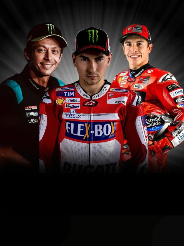 Top 10 riders with most MotoGP podiums