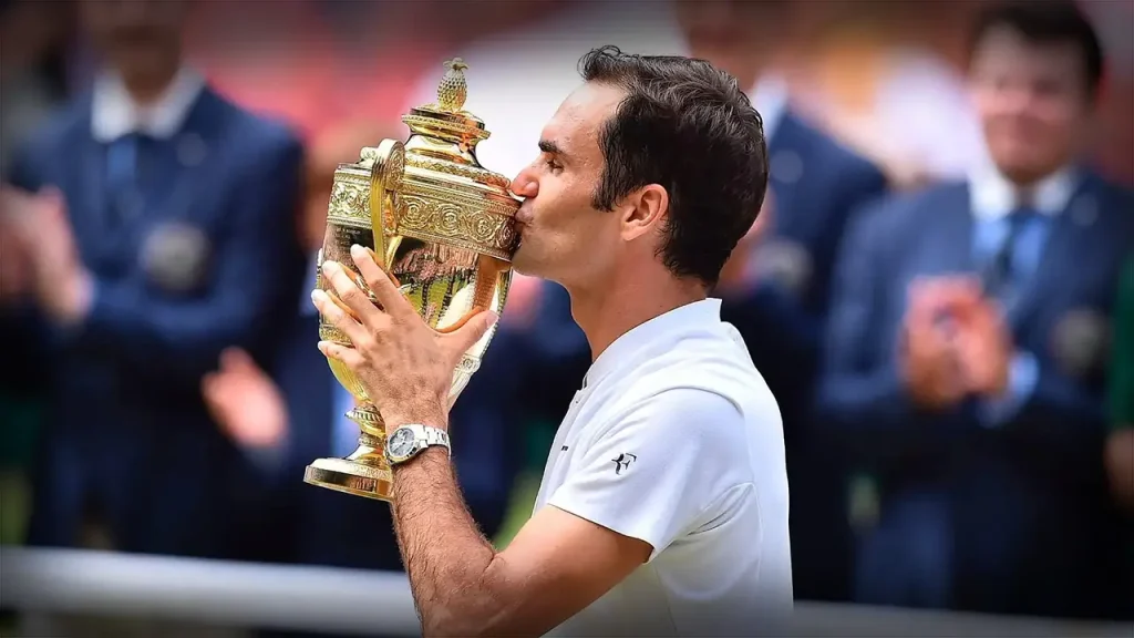 Roger Federer at Wimbledon: 2nd Record - Most Consecutive Men's Singles Titles Records