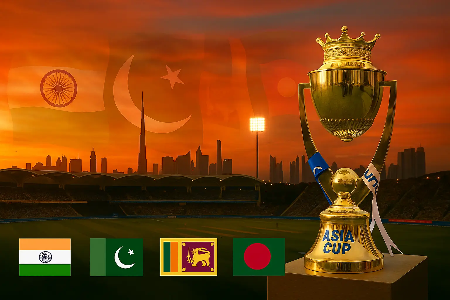Asia Cup 2025 United Arab Emirates Announced as Host, Dates Set in September