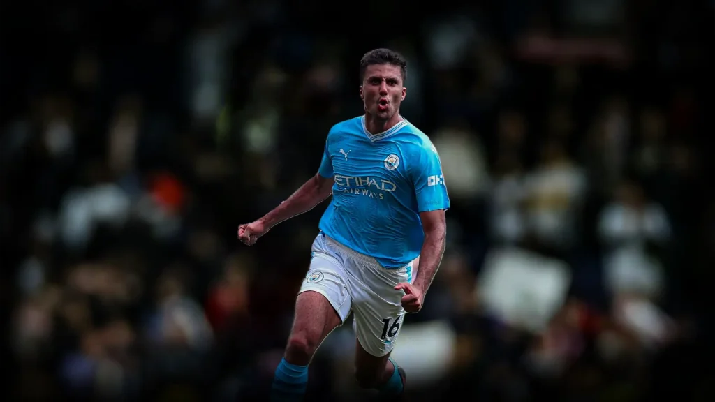 Top 10 Most Valuable Midfielders in World: Rodri (Manchester City, €130m)
