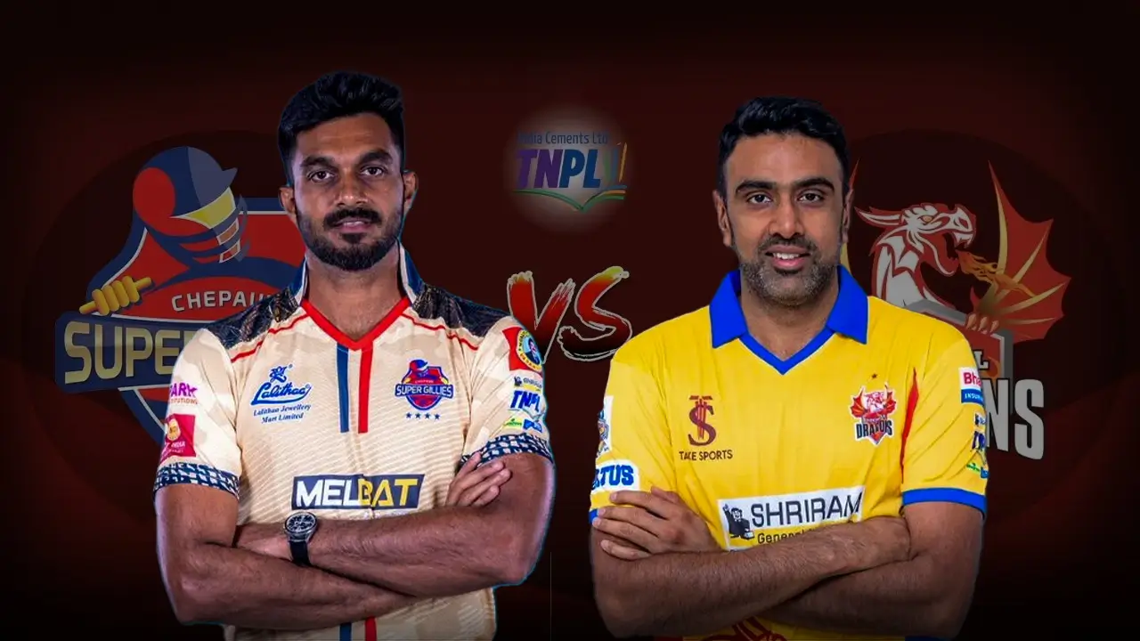 TNPL 2025 Qualifier 2 Match Prediction: Chepauk Super Gillies vs Dindigul Dragons Playing XI, Dream11 Prediction, Head to Head Records