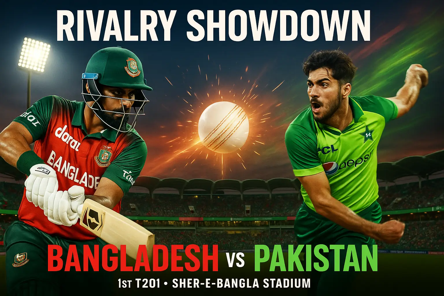 Can Bangladesh Beat Pakistan 1st T20I Match, Playing XI, and Dream11 Prediction