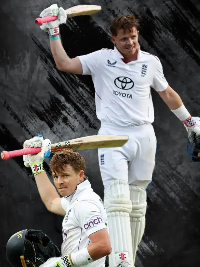 India vs England Test Middle-Order Ollie Pope’s 7 Standout Records