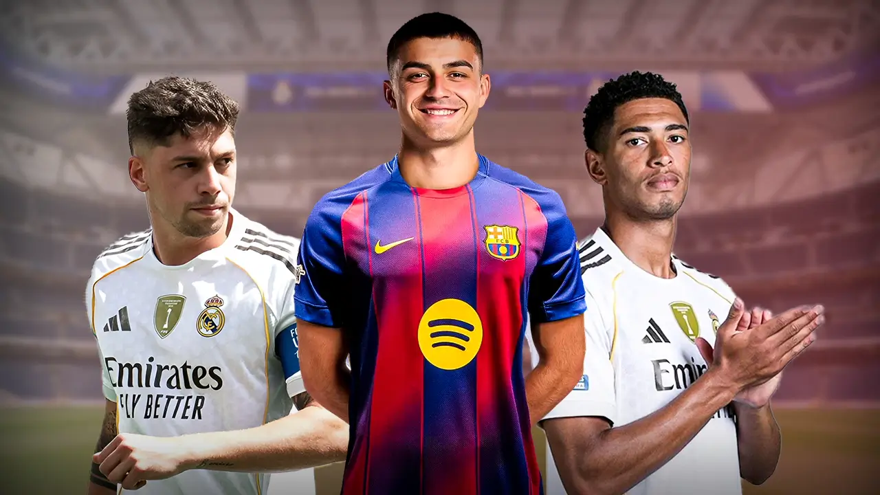 Who are the top 5 midfielders with the highest market value in the La Liga 2025/26