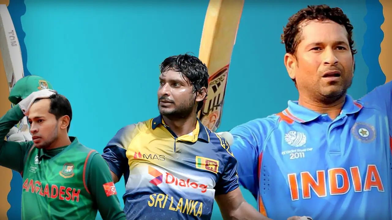 Top 5 all-time leading run scorers in Asia Cup history