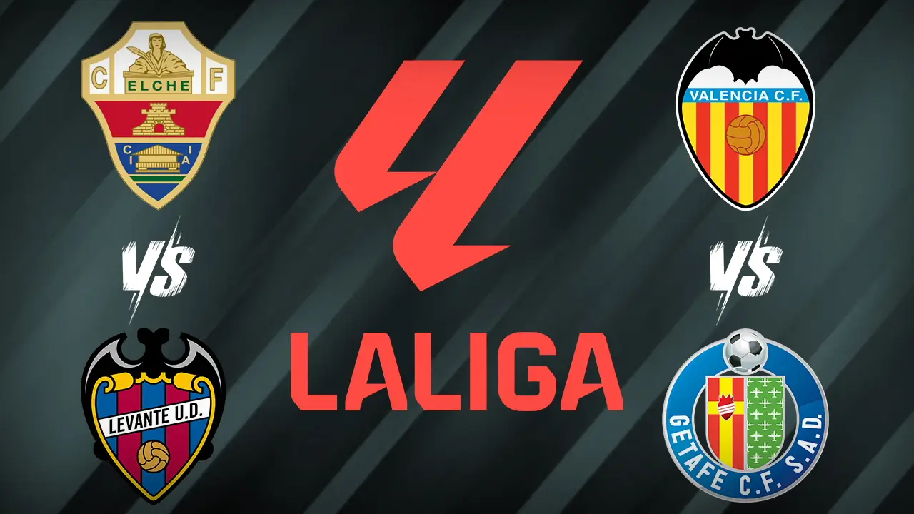 Spanish LALIGA Live Stream 29 August Matches: Elche vs Levante and Valencia vs Getafe Prediction, Head to Head, Line-ups, all you need to know