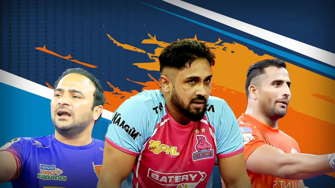 The top 5 all-time greatest defenders in Pro Kabaddi League history