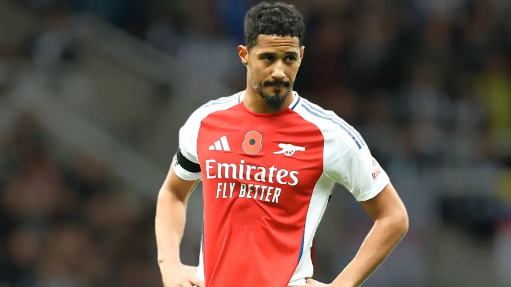 William Saliba (Arsenal): Top most popular Premier League defenders for the 2025/26 season