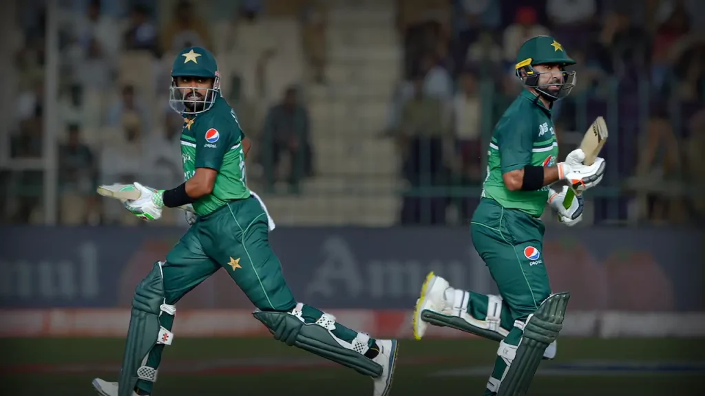 Iftikhar Ahmed and Babar Azam